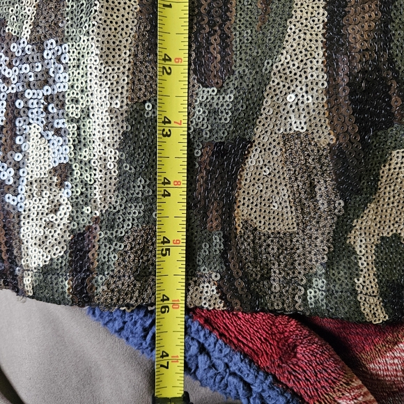 ZARA Camo Sequin Dress - Picture 12 of 15